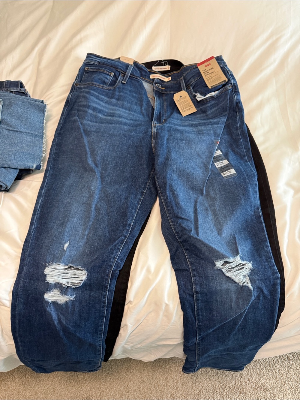 Dark blue Levi’s